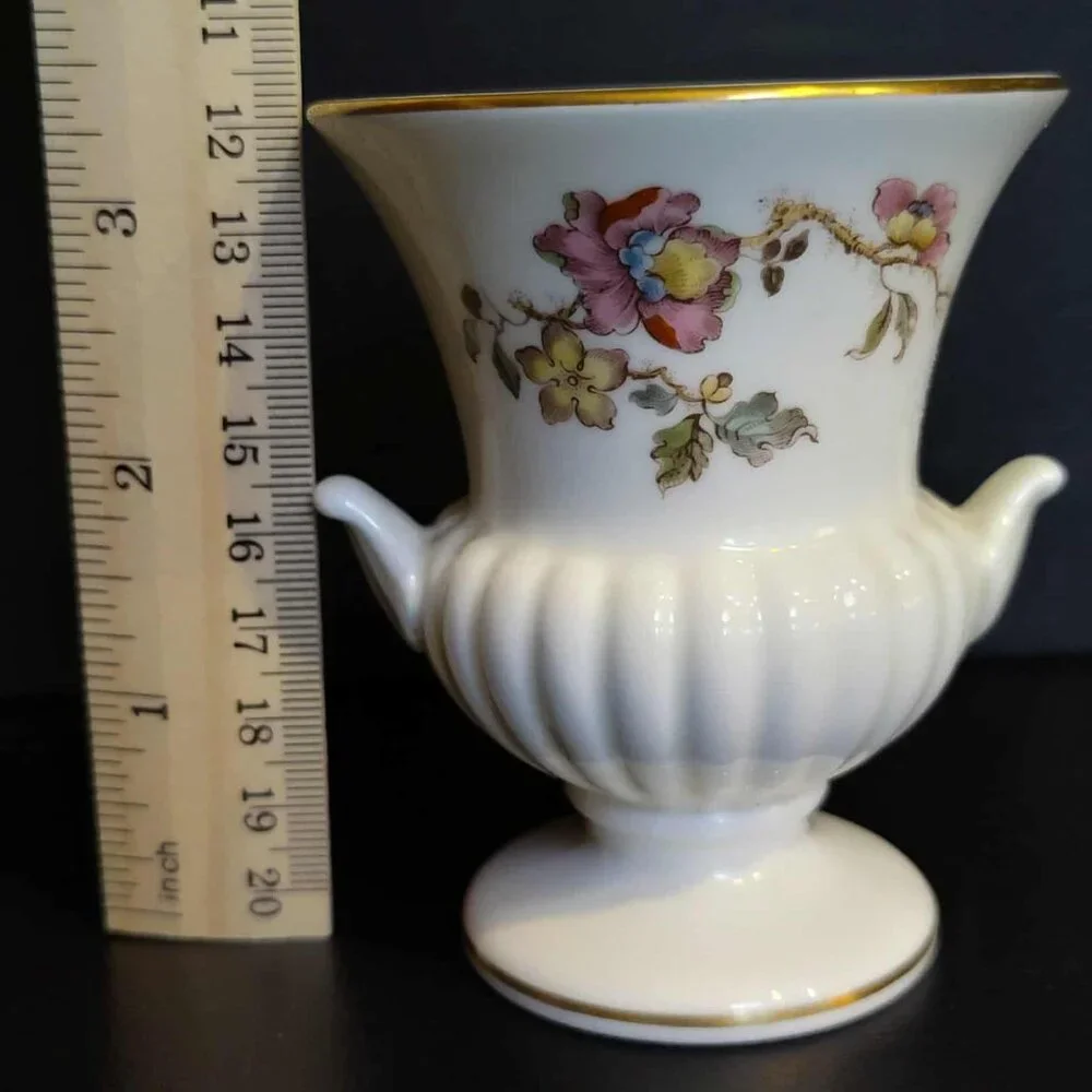Wedgwood Bone China Small Footed Vase 3.5